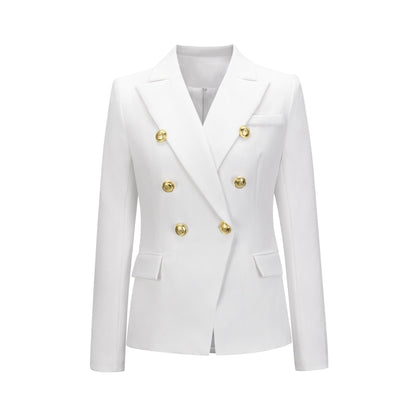 Women Fashion Short Fall Double-breasted Suit-STYLEGOING