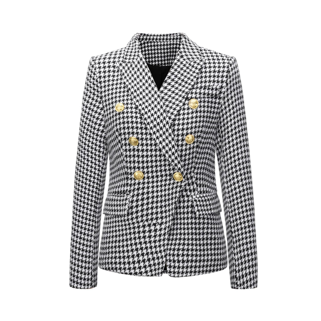 Women Fashion Short Fall Double-breasted Suit-STYLEGOING