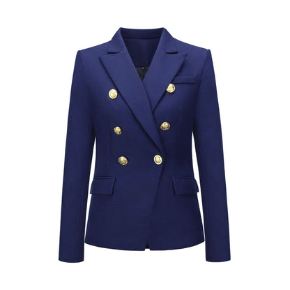 Women Fashion Short Fall Double-breasted Suit-STYLEGOING