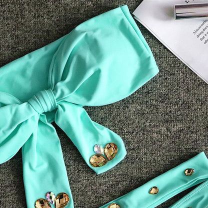 Sexy Summer High Waist Beach Bikini-STYLEGOING