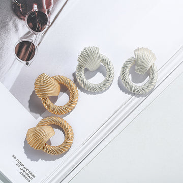 Women Geometry Design Fashion Earrings