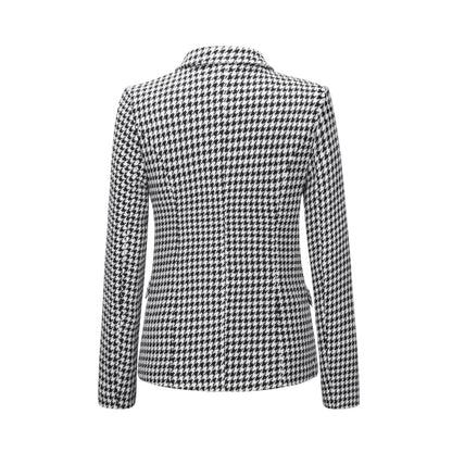 Women Fashion Short Fall Double-breasted Suit-STYLEGOING