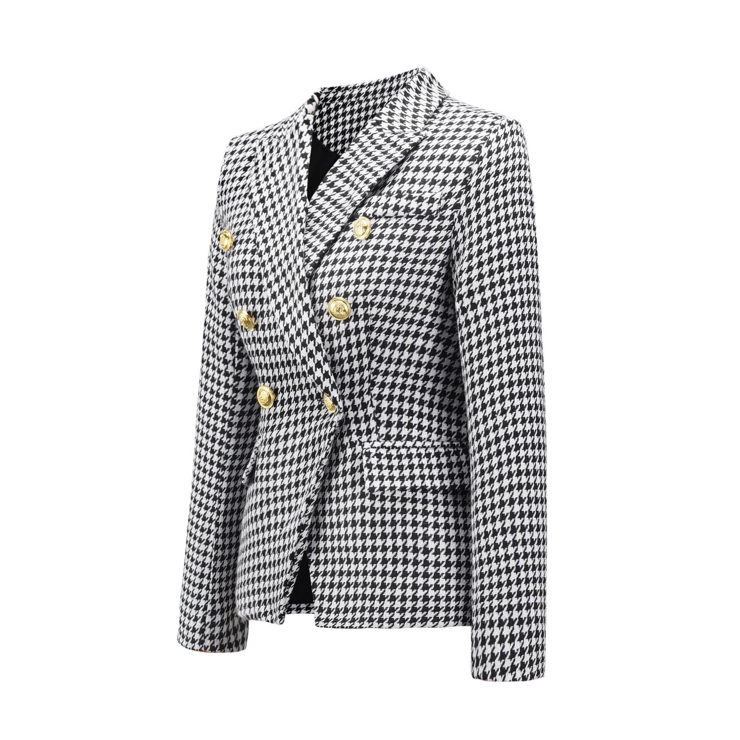 Women Fashion Short Fall Double-breasted Suit-STYLEGOING