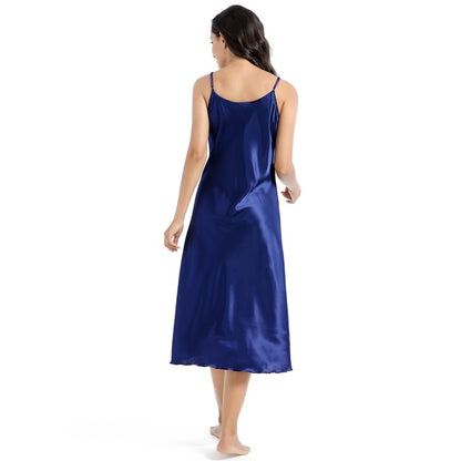 Sexy Satin Women Night Dresses