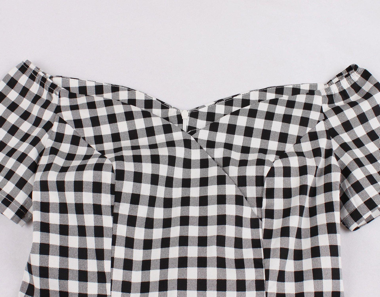 Off The Shoudler Short Sleeves Dresses-STYLEGOING