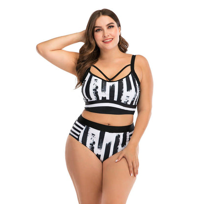 Women Plus Sizes Sexy Bikini Swimwear-STYLEGOING