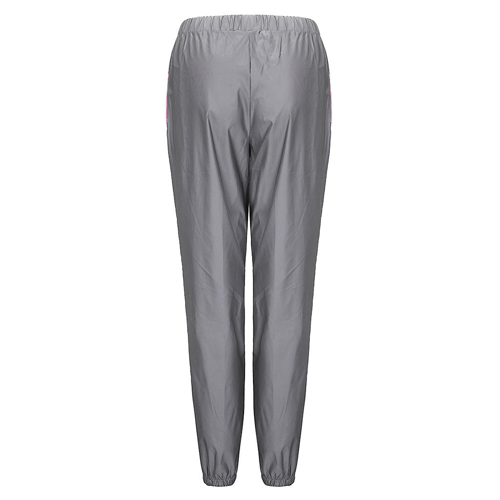 Summer Reflective Two Pieces Sportswear for Women