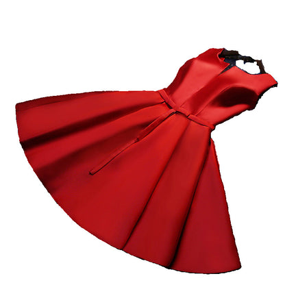Elegant women short party dresses/Bridemaid Dresses