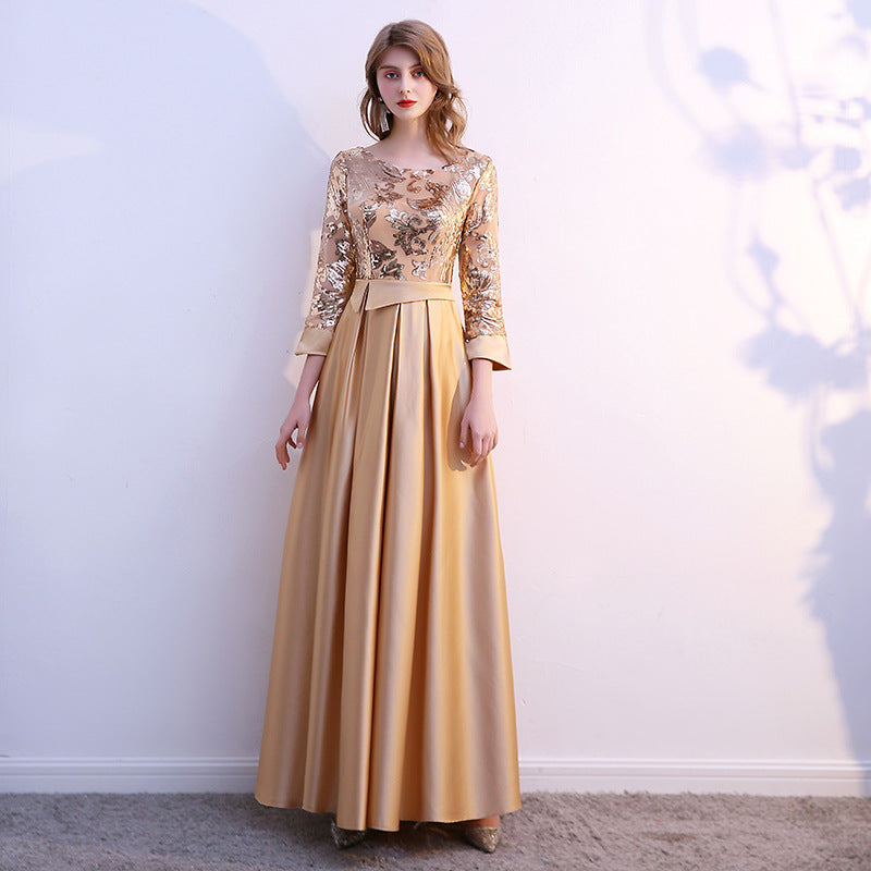 Elegant Brilliant Women Party Long Evening Dresses