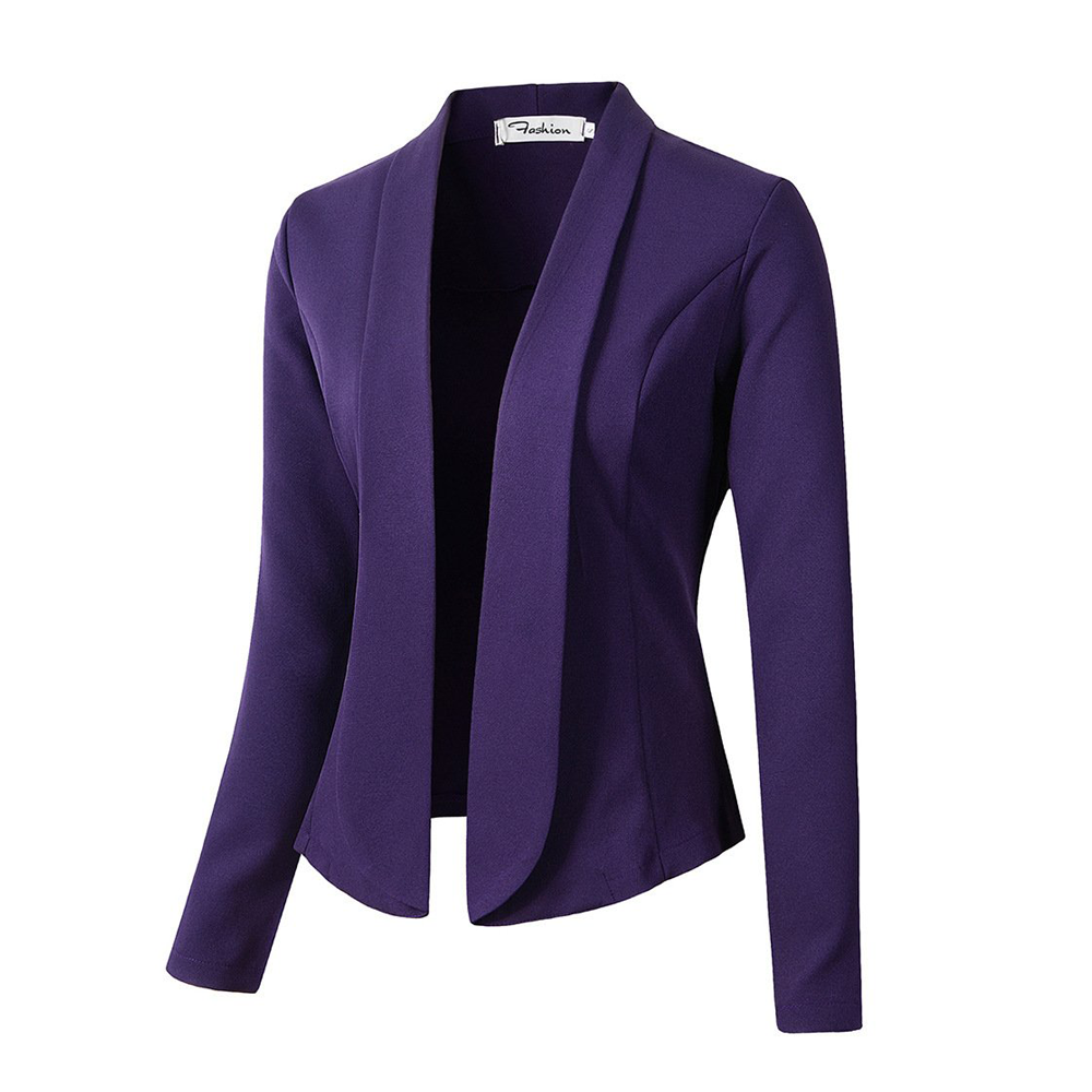 Leisure Women Long Sleeves Blazer Coat