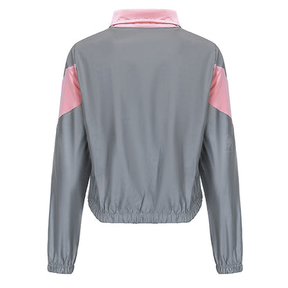 Summer Reflective Two Pieces Sportswear for Women