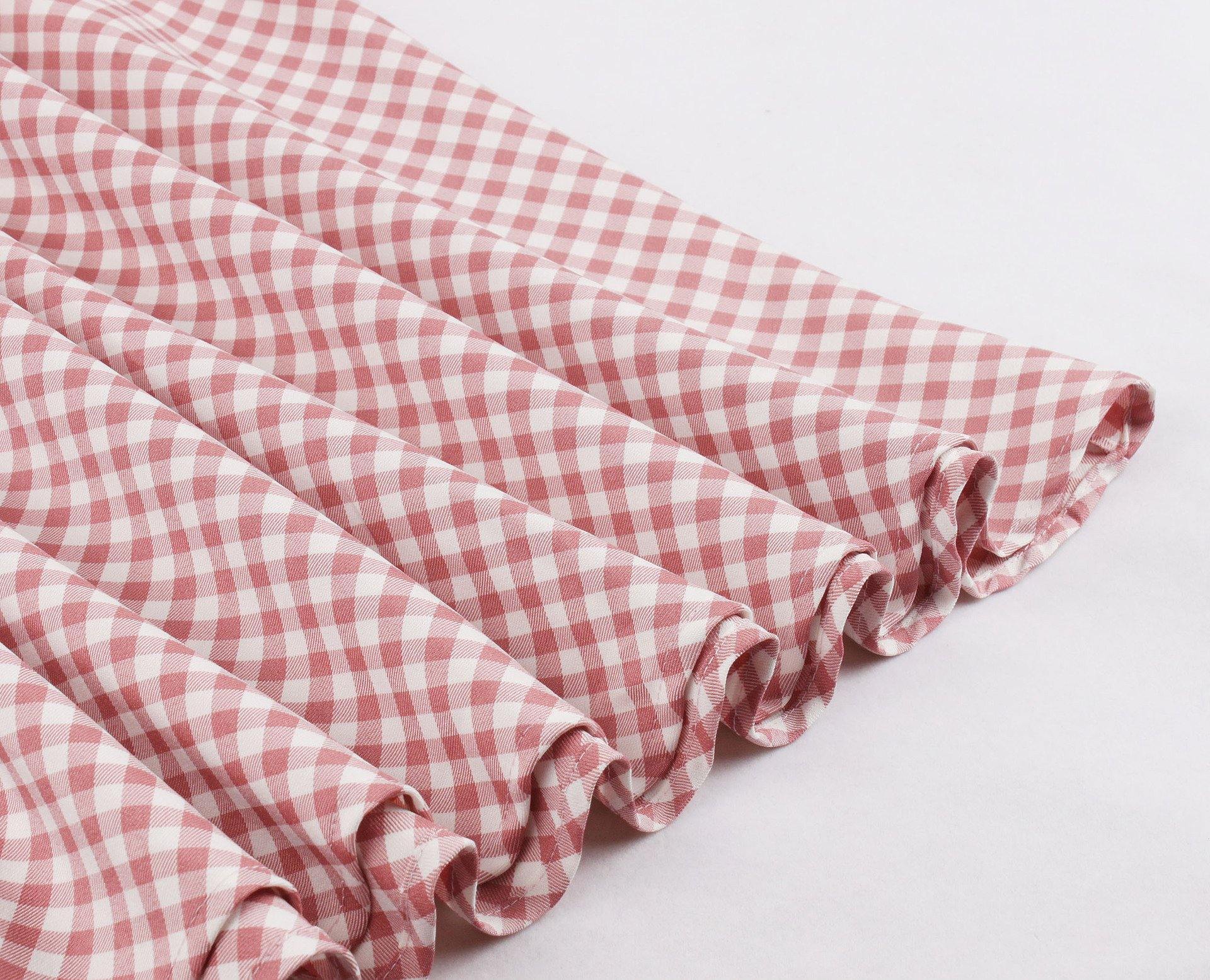 Pink Lovely Bowknot Plus Sizes Loose Dresses-STYLEGOING