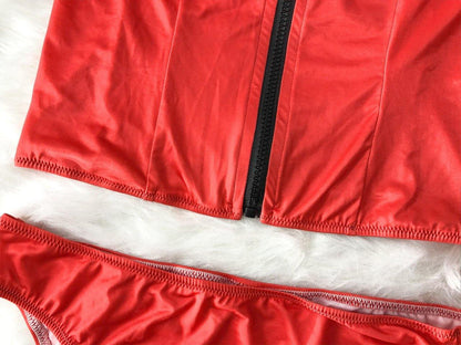 Plus Size Conserved Summer Beach Bikini-STYLEGOING