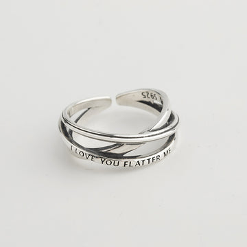 Vintage Women Open End Sterling Silver Rings