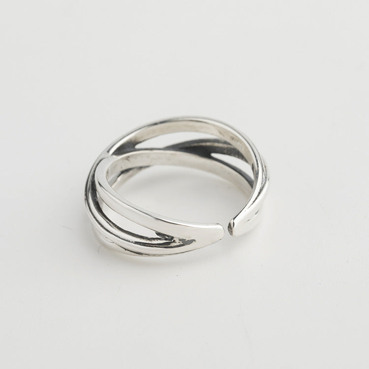 Vintage Women Open End Sterling Silver Rings