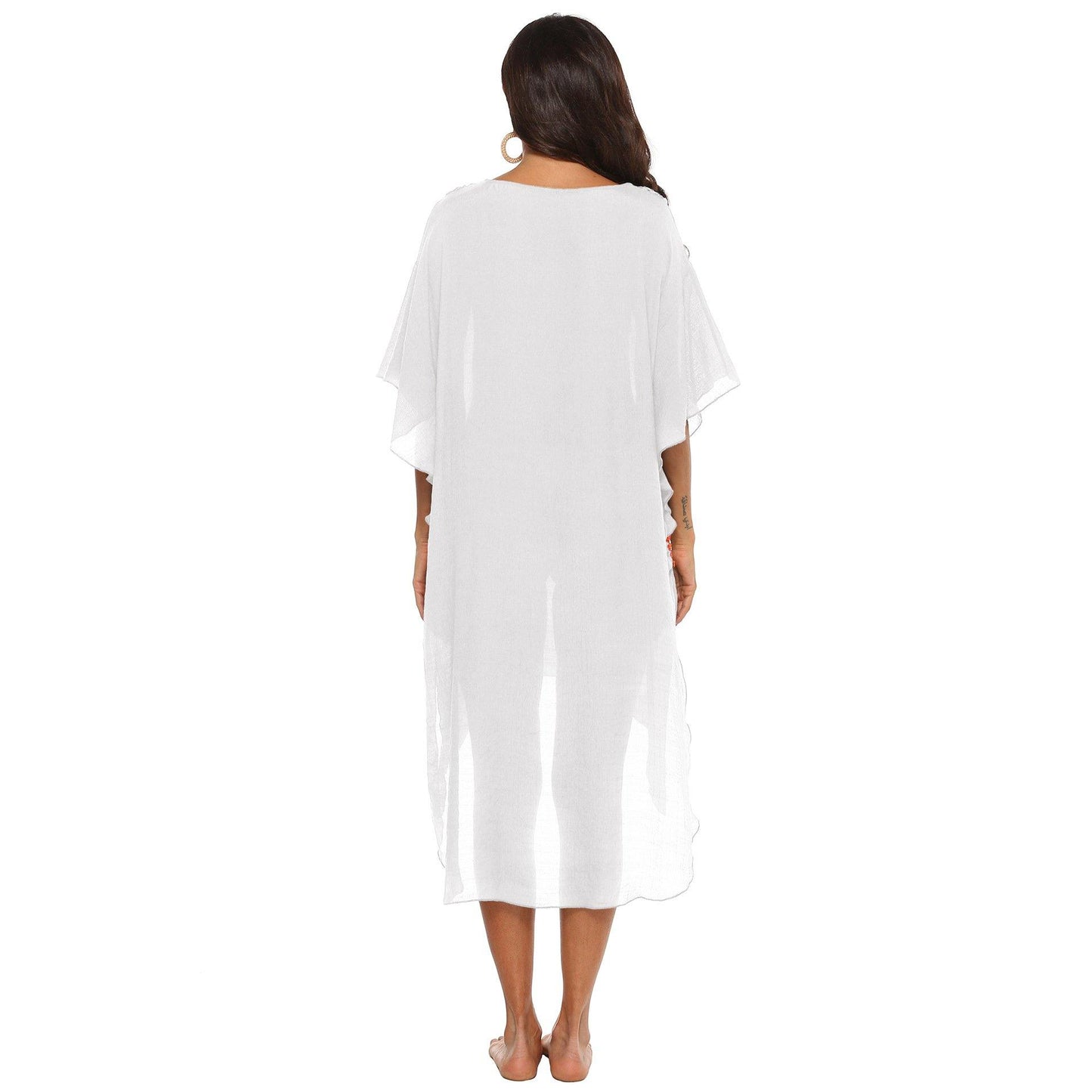 Women Summer Beach Bikini Cover Ups-STYLEGOING