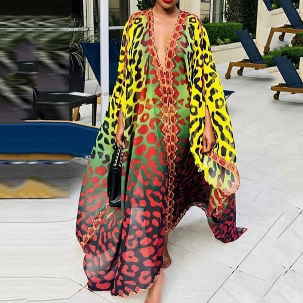 Summer Chiffon Flowy Summer Beach Dresses