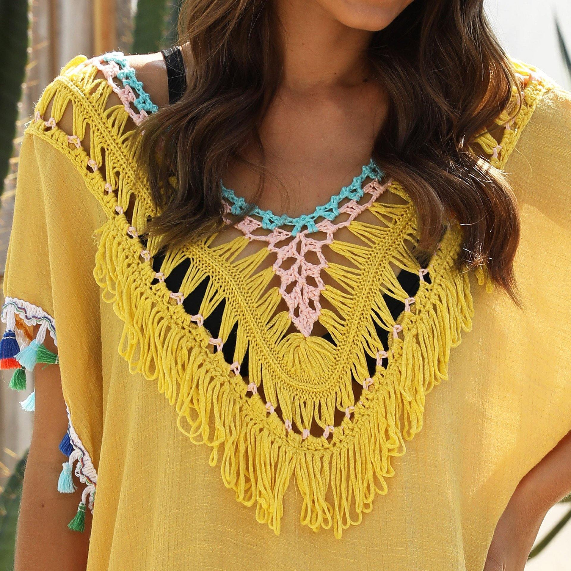 Women Summer Beach Cover Ups-STYLEGOING
