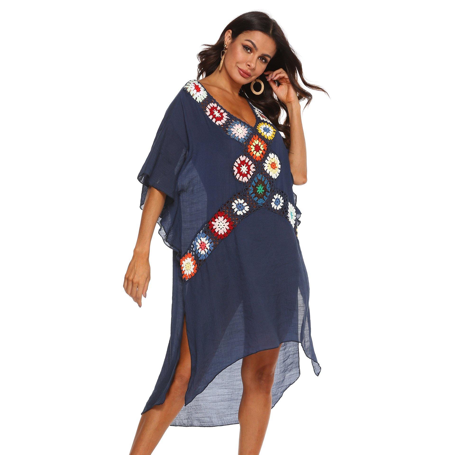 Women Summer Beach Bikini Cover Ups-STYLEGOING