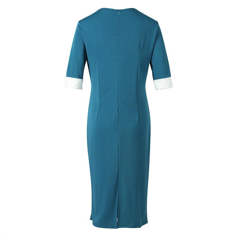 Sexy Women Office Lady Bodycon Midi Dresses-STYLEGOING