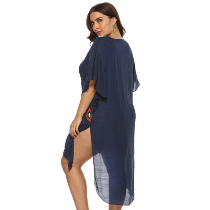 Summer Beach Irregular Cover Ups-STYLEGOING