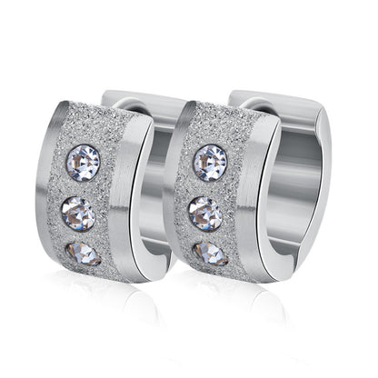 Stainless Steel Women Hook Earrings