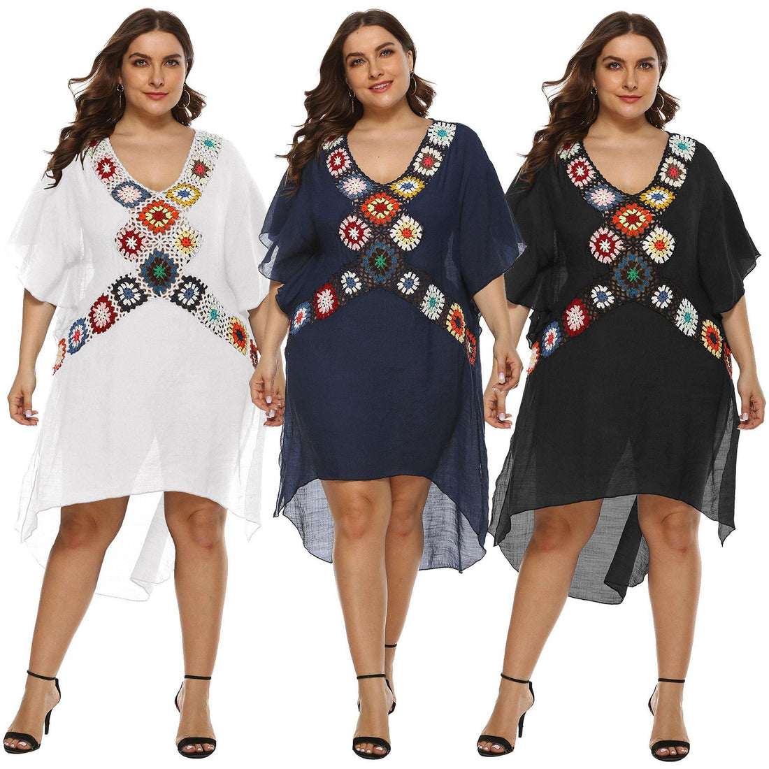 Summer Beach Irregular Cover Ups-STYLEGOING