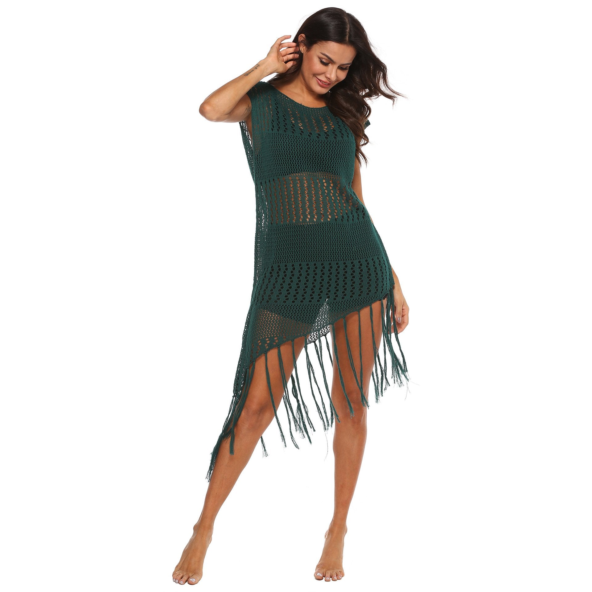 Women Sexy See Through Cover Ups-STYLEGOING