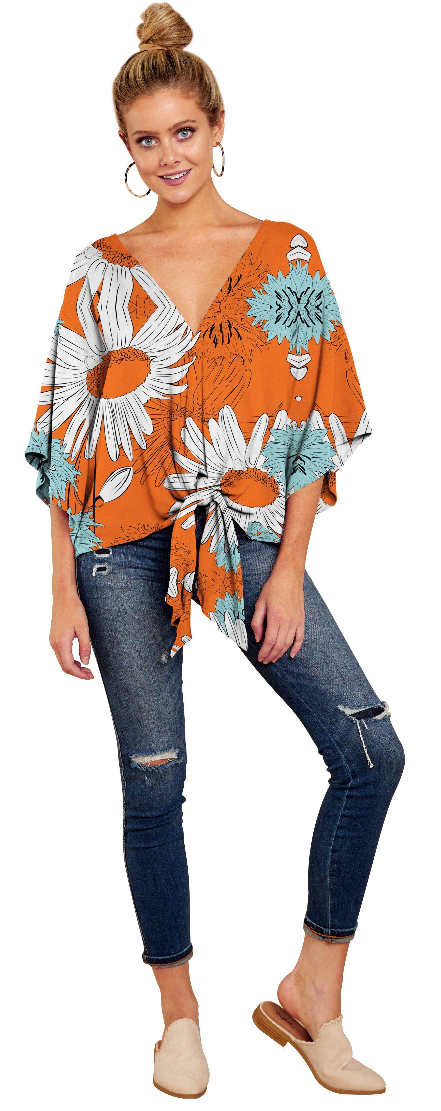 Women Summer/spring Short Sleeves V-neck Blouses-STYLEGOING
