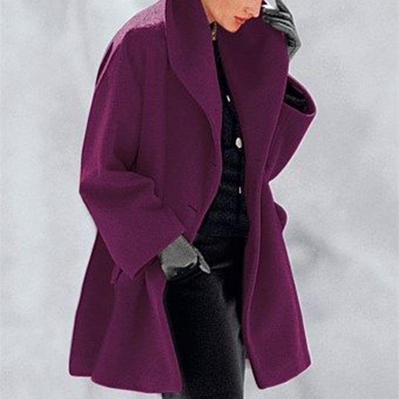 Fashion Women Short Overcoat-STYLEGOING