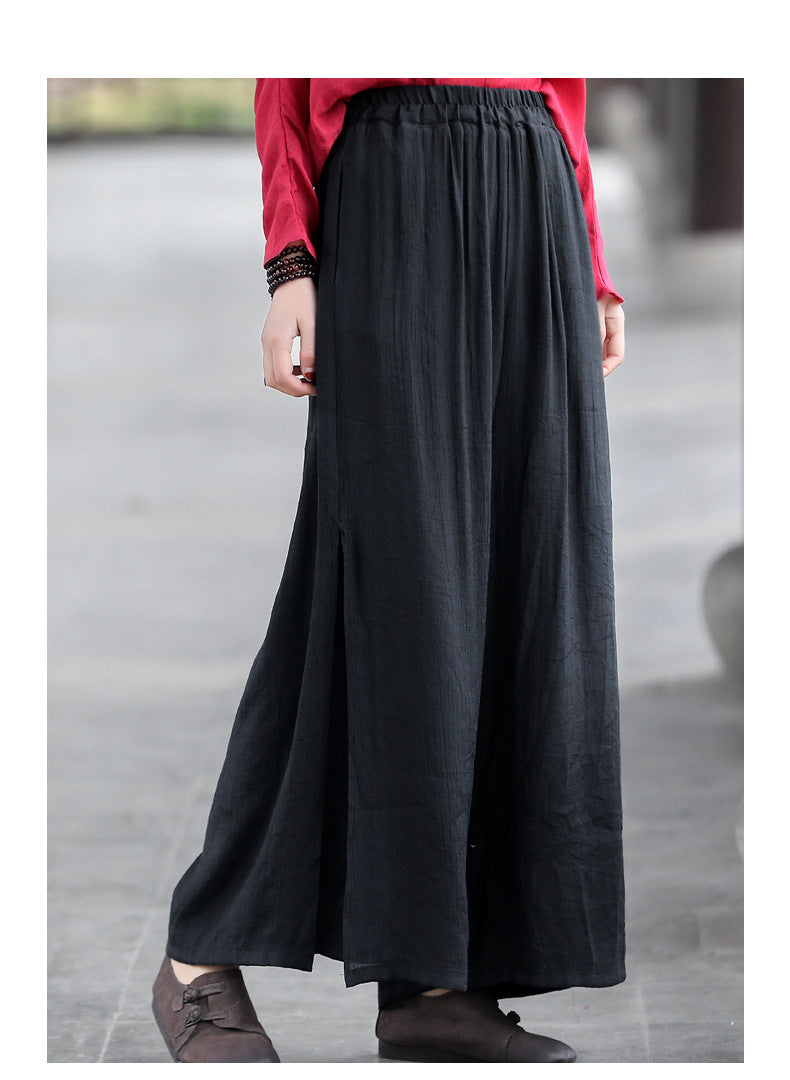 Summer Linen Casual Pants for Women