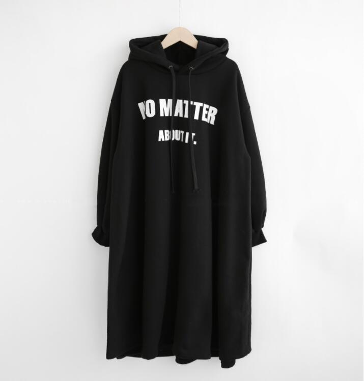 Women Plus Sizes Pullover Long Midi Length Sports Dresses-STYLEGOING