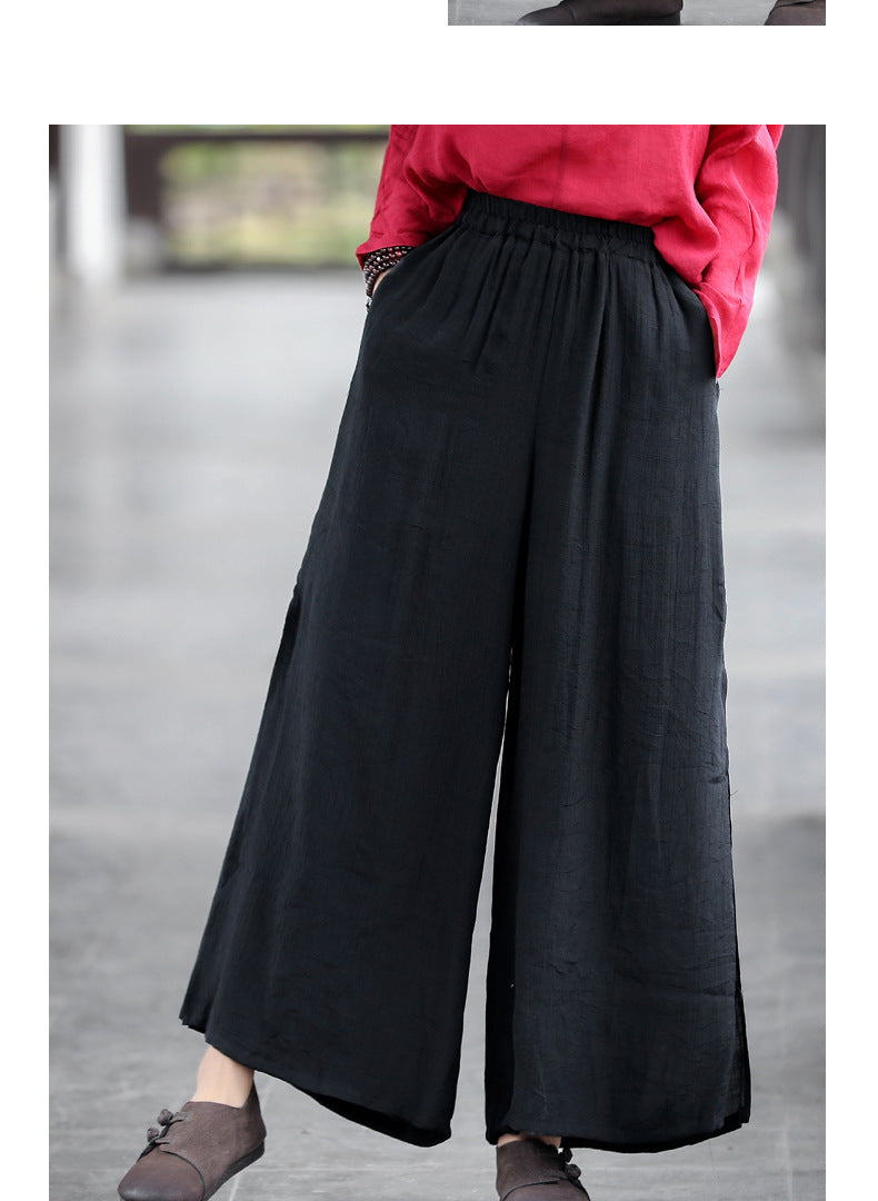 Summer Linen Casual Pants for Women