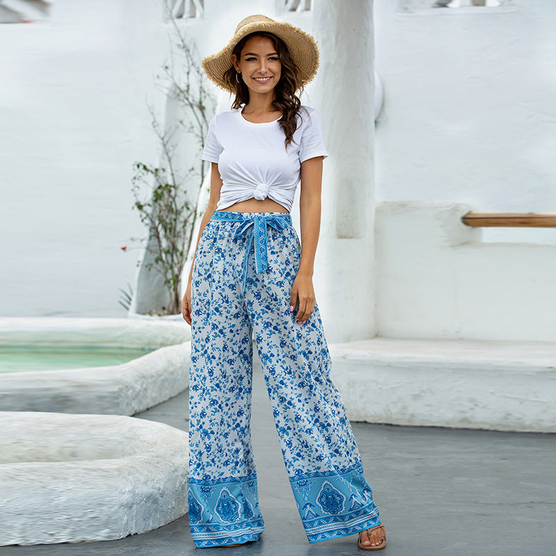 Summer Loose Wide Legs Pants for Women