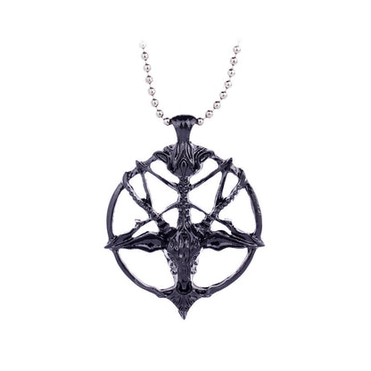 Vintage Skull Pan Sheep‘s Head Design Long Sweater Chains