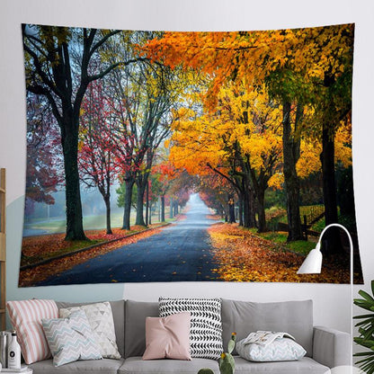 3D Forest Print Home Decorative Hanging Wall Tapestry