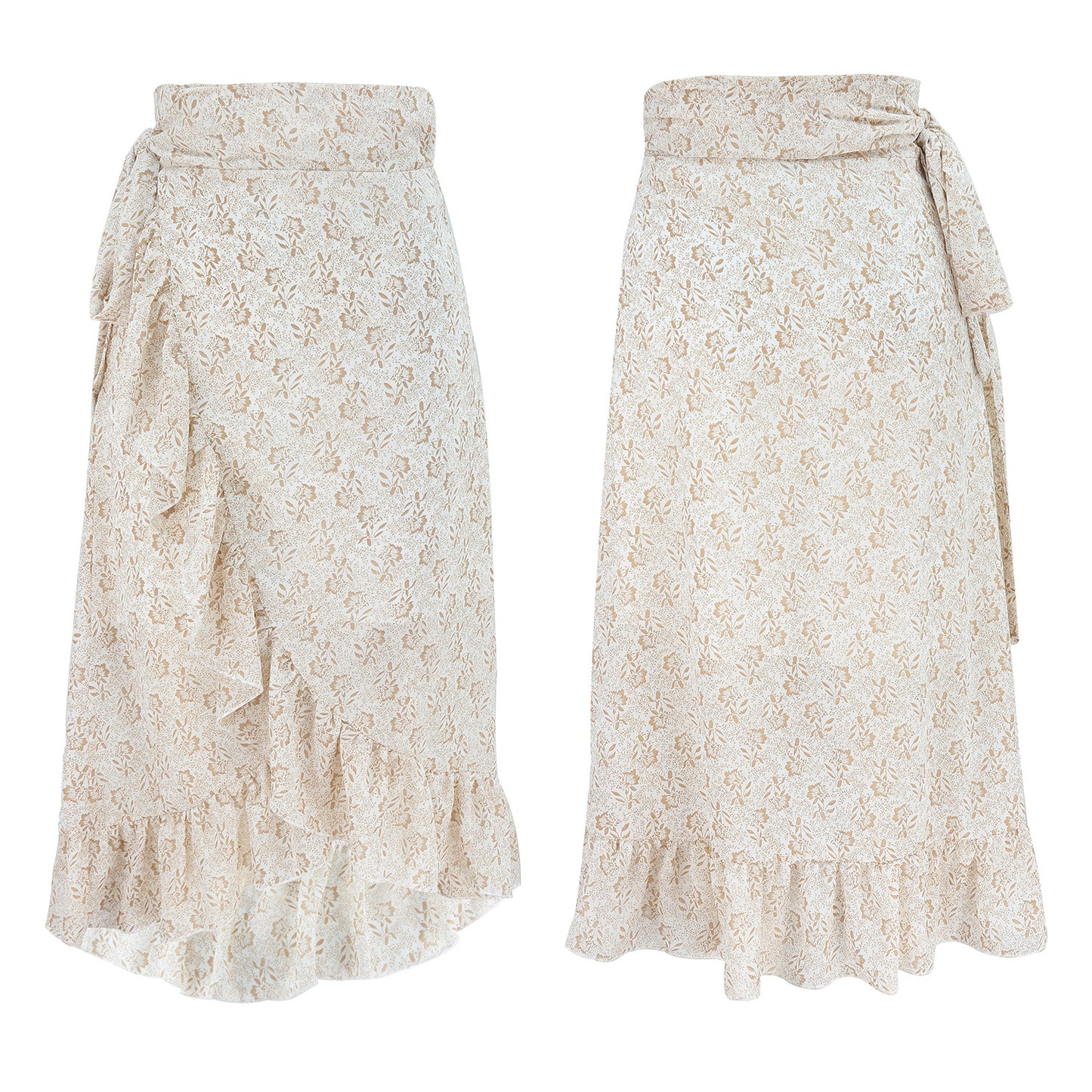 Sexy Summer Irregular Chiffon Skrts