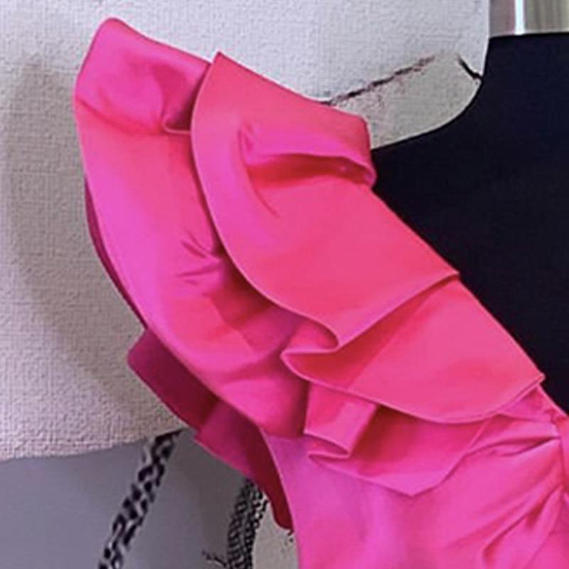 One Shoudler Sexy Mini Dresses-STYLEGOING