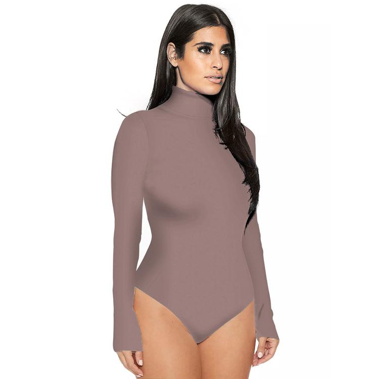 Sexy Long Sleeves Basic Jumpsuits