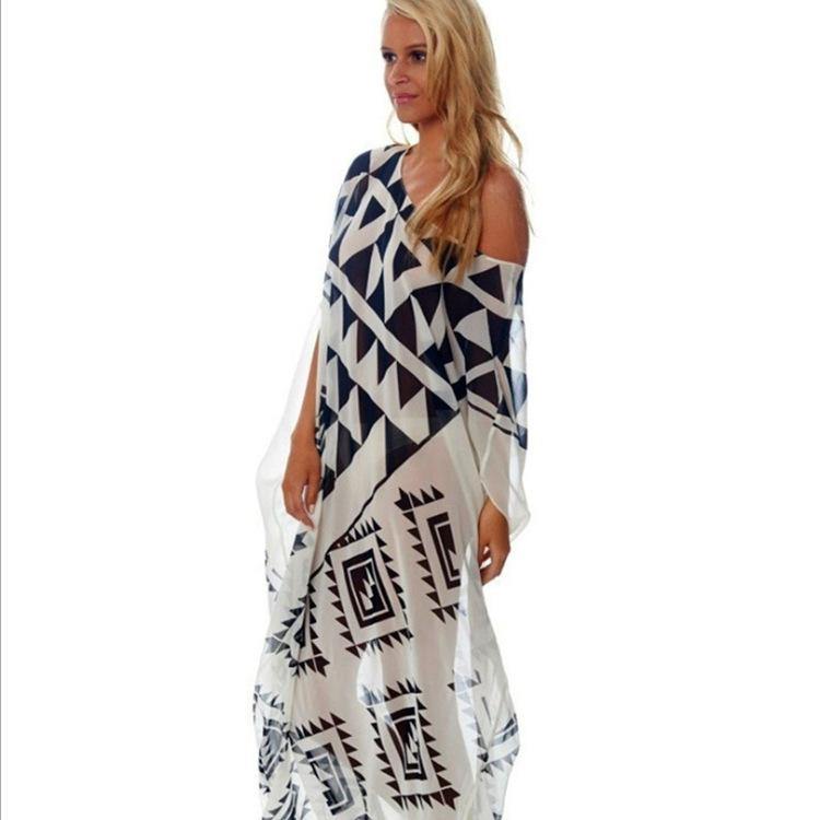 Women Chiffon Sexy Bikini Cover Ups-STYLEGOING