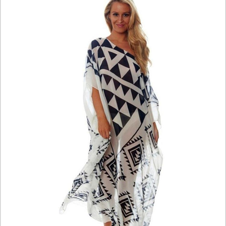 Women Chiffon Sexy Bikini Cover Ups-STYLEGOING