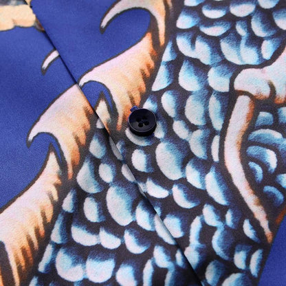 Unisex Dragon Style Short Sleeves Shirts-STYLEGOING