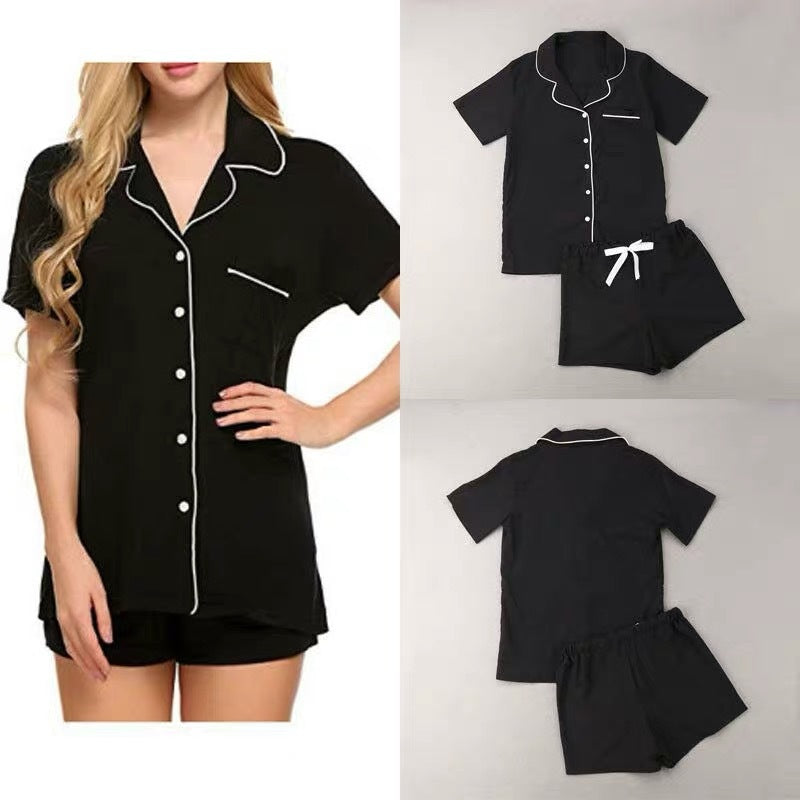 Leisure Summer Women Two Pieces Sleepwear