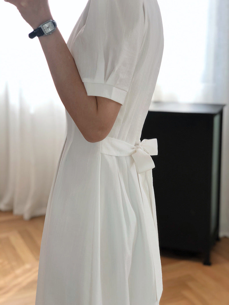 Summer French Style Elegant Midi Dresses