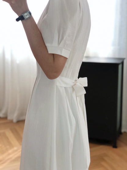 Summer French Style Elegant Midi Dresses
