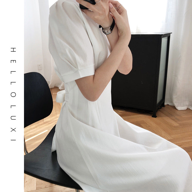 Summer French Style Elegant Midi Dresses