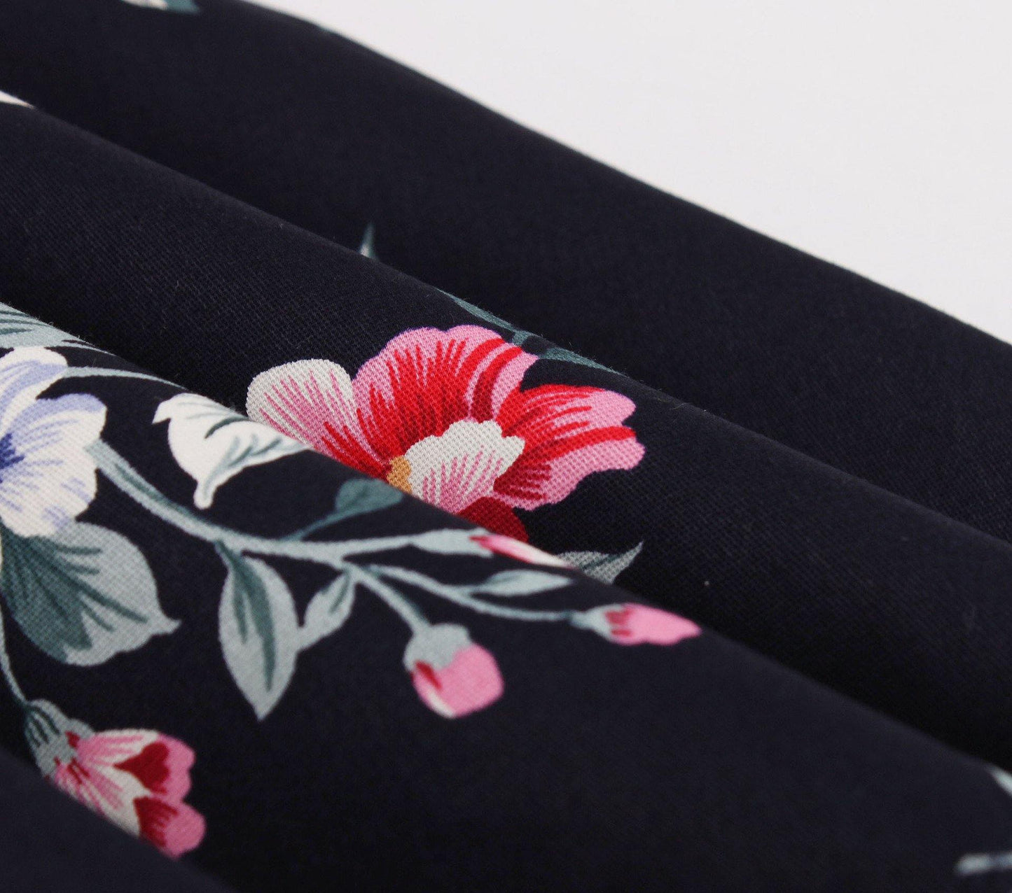 Women Summer Floral Print Retro Dresses-STYLEGOING