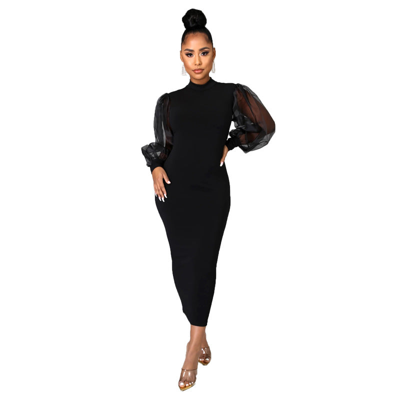 Black Long Sleeves Dresses for Women