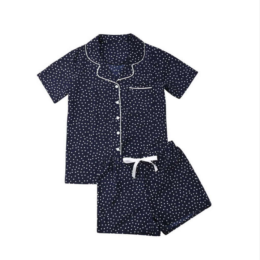 Leisure Summer Women Two Pieces Sleepwear