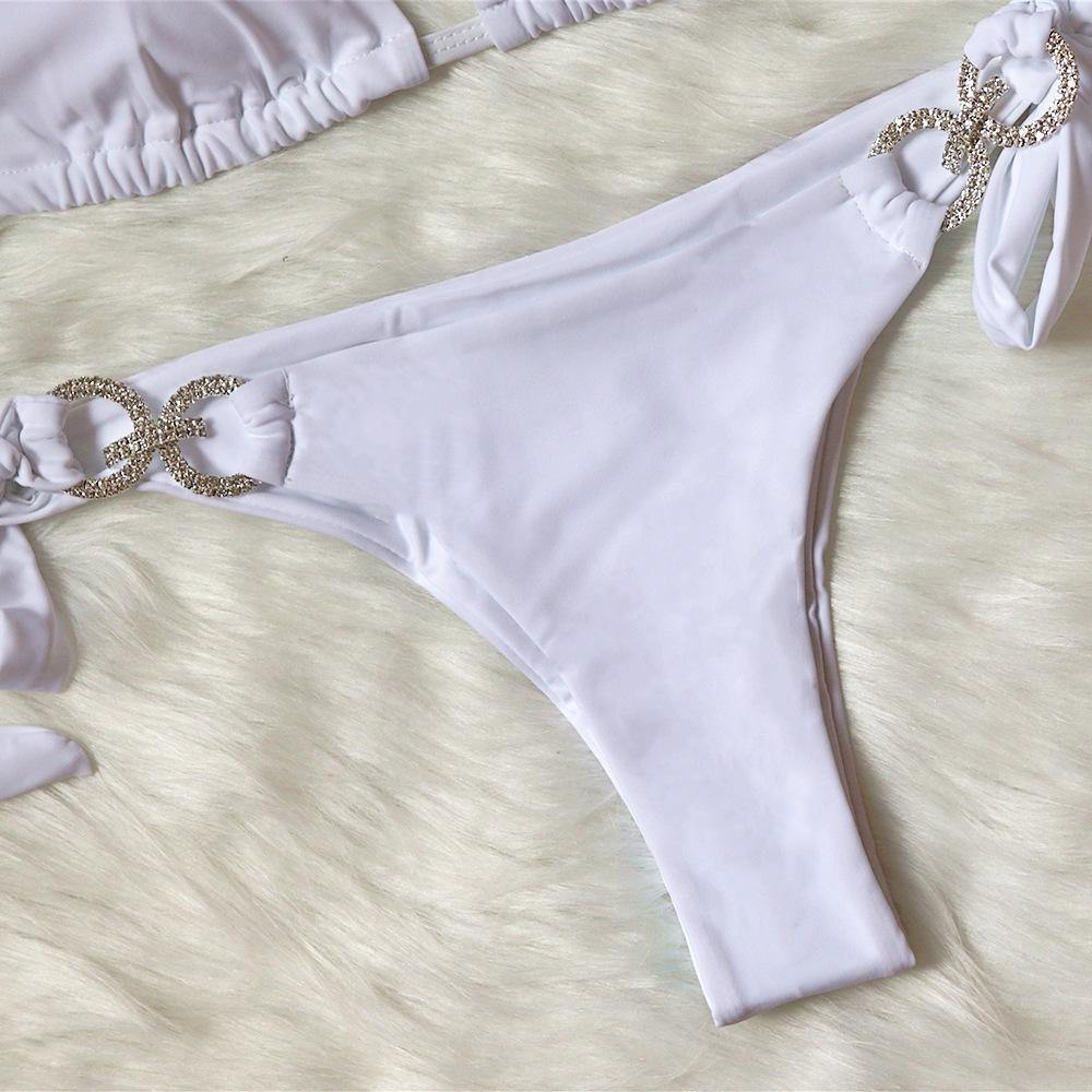 Sexy Rhinestone Summer Beach Bikni-STYLEGOING